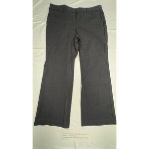 Talbots Newport Pants Size 16 Black Trouser Waist 36 Inseam 28
